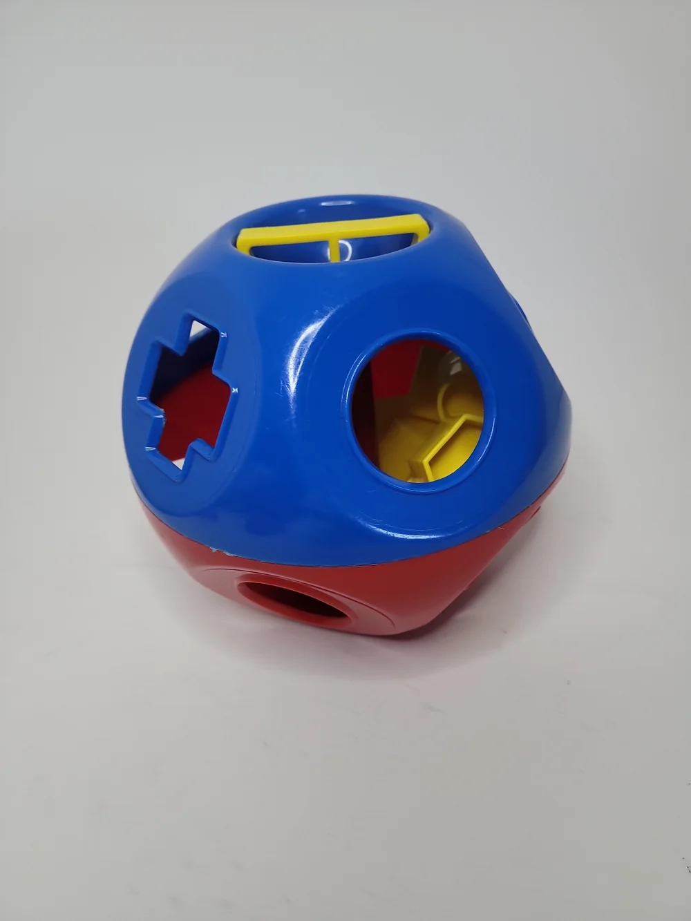 Vintage Tupperware SHAPE-O-BALL Classic Tupper Toys Shape Sorter Complete